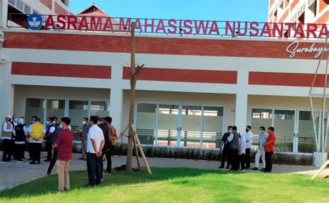 Jelang Peresmian Bin Persiapkan Asrama Mahasiswa Nusantara Secara Optimal