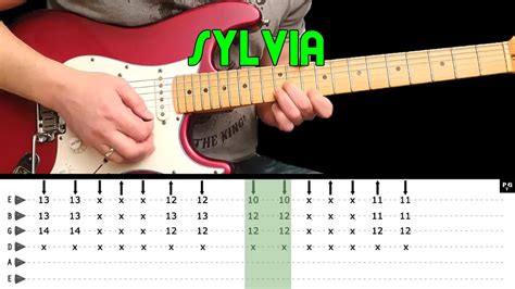 SYLVIA Guitar Lesson Full Song With Tabs Focus Fast Slow