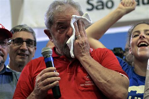 Lula Chora Em São Paulo Hoje é O Dia Da Indignação Para Mim País