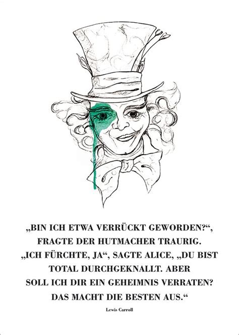 Der Verruckte Hutmacher Zitate Alice Im Wunderland Geschaeftspartner