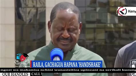 Raila Gachagua Hakuna Handshake Youtube