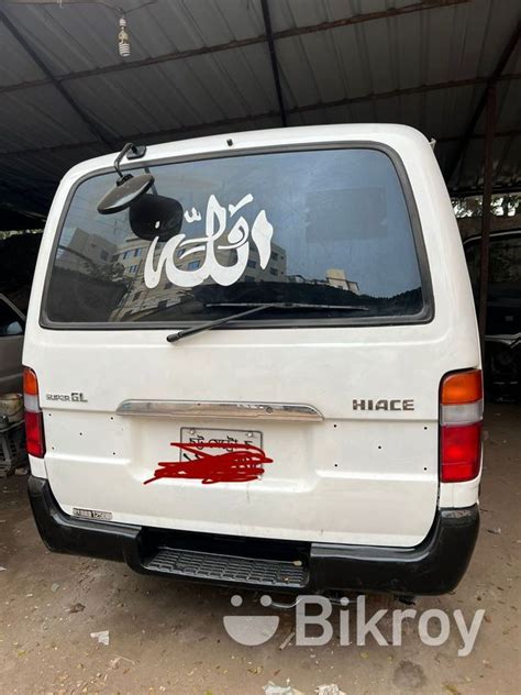 Toyota Hiace Super Gl For Sale In Agrabad Bikroy