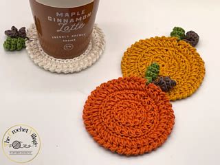 Ravelry Pumpkin Patch Coasters Pattern By The Crochet Village