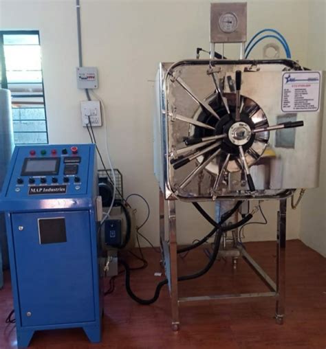 Stainless Steel Horizontal Industrial ETO Sterilizer 450 Litre Rs