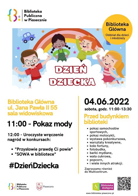 Dzień Dziecka w bibliotece Biblioteka Publiczna w Piasecznie