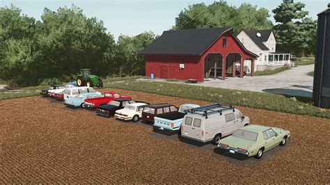 Old Usa Placeable Cars V1 0 Fs22 Mod Farming Simulator 22 Mod