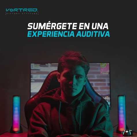 Bocinas Inalámbricas Gamer con Luz RGB - Sonido HQ Transmisión BT Aura