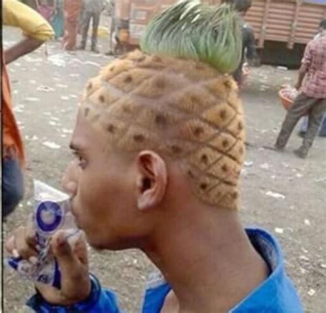 This Pineapple Haircut Hair Humor Crazy Hair Hair Styles