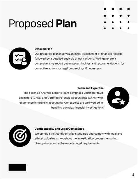 Forensic Accounting Proposal Template Venngage