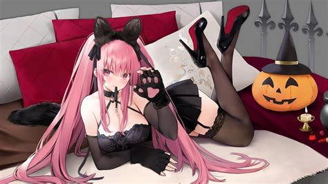 Azur Lane La Galissonni Re Halloween Log In Thick Thighs Youtube