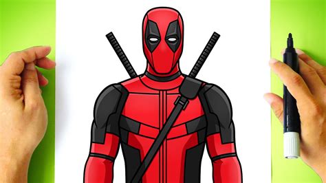 How To Draw Deadpool Youtube