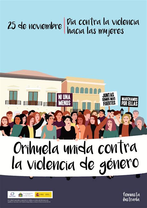 Orihuela Marcha Contra La Violencia De Género Y Lectura Del Manifiesto