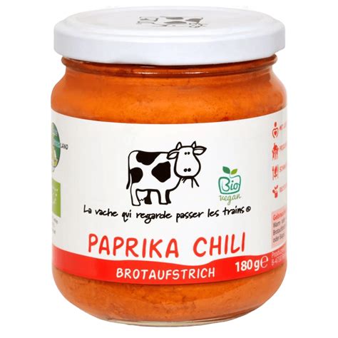 Tartinade Paprika Chili Bio G La Vache Sur Kazidomi