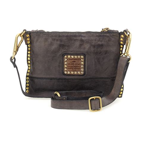 Crossbody Bag Kura Grey Campomaggi