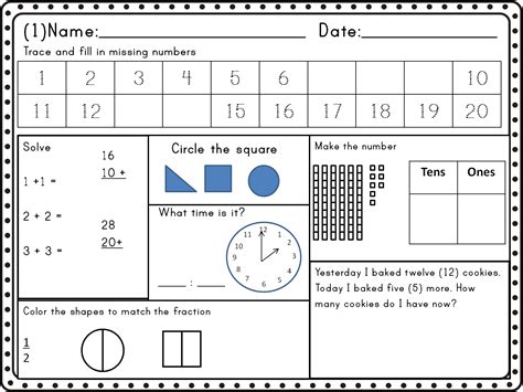 Common Core Math 1st Grade