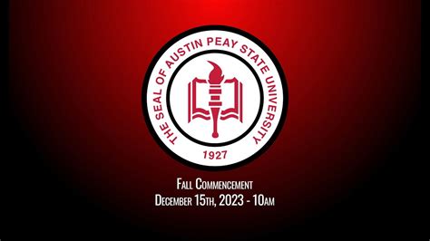 Apsu Fall Commencement December Th Am Youtube