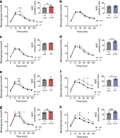 C Cd B Null Mice Display Glucose Intolerance In Glucose Tolerance Tests