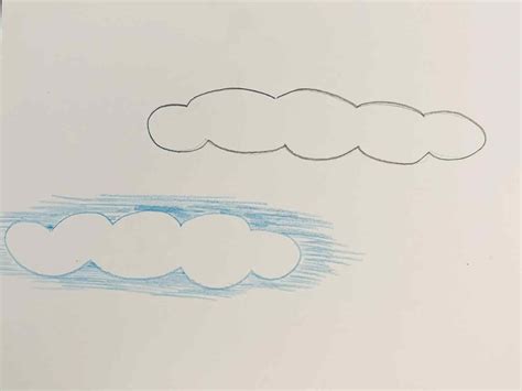 How To Draw Realistic Clouds Step By Step