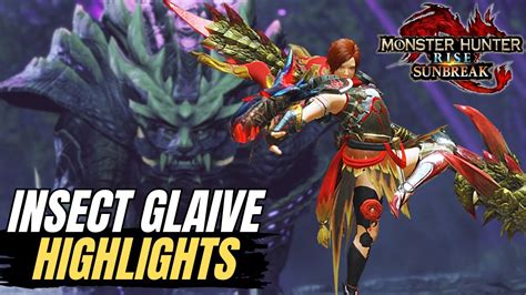 Mhr Sunbreak Insect Glaive Highlights Barbarous Beast Ps Youtube