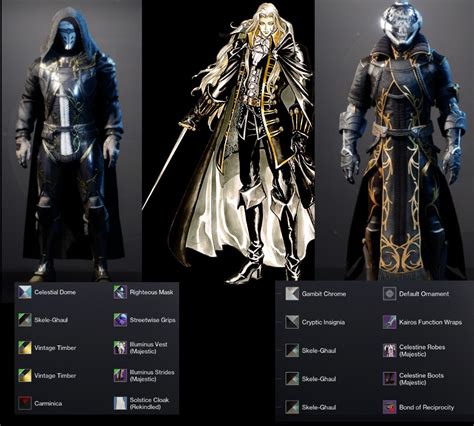 alucard (castlevania sotn) cosplay for hunters and warlocks : r/DestinyFashion