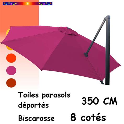 Toile De Remplacement Du Parasol Deporte Octogonal Cm Rose Fushia