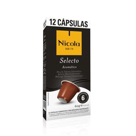 Café Nicola Selecto 120 cápsulas MercaChefe