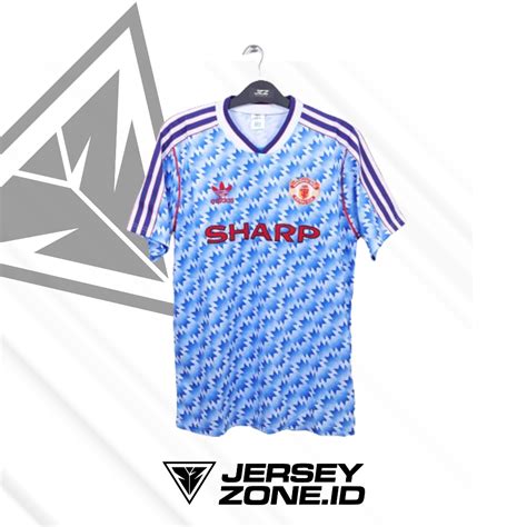 Jual Jersey Retro Manchester United Away Grade Ori Shopee