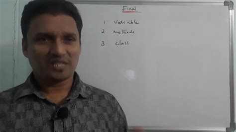 Final Keyword In Java Final Keyword In Java With Example Java