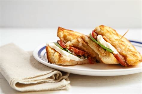 Caprese Grilled Cheese Recipe Food Fanatic