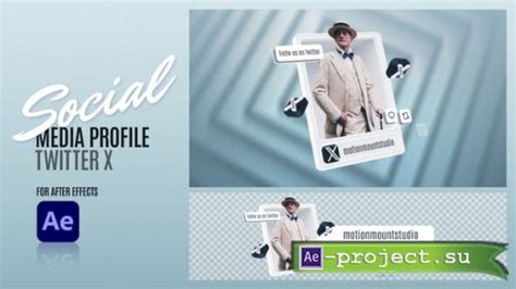 Videohive Social Media Profile Twitter X 47982953 Project For