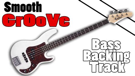 Funk Bass Backing Track Am7 D7 Smooth Groove YouTube