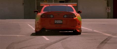 Image Toyota Supra Rear View The Fast And The Furious Wiki Fandom Powered By Wikia