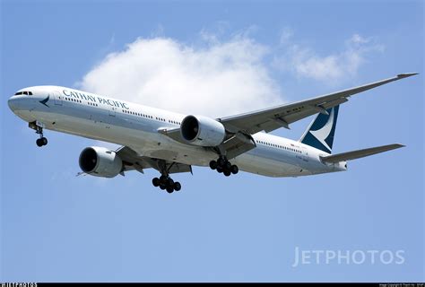 B KQU Boeing 777 367ER Cathay Pacific Airways Thanh Ho JetPhotos