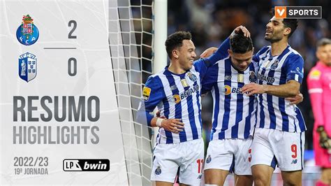 Highlights Resumo FC Porto 2 0 FC Vizela Liga 22 23 19