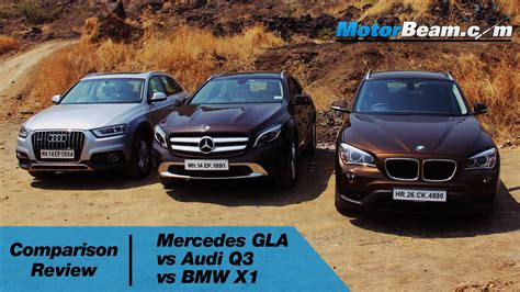 Mercedes Gla Vs Audi Q Vs Bmw X Comparison Review Motorbeam Youtube