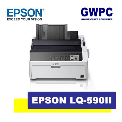 Epson Lq 590ii Impact Printer Lq 590 Dot Matrix Shopee Philippines