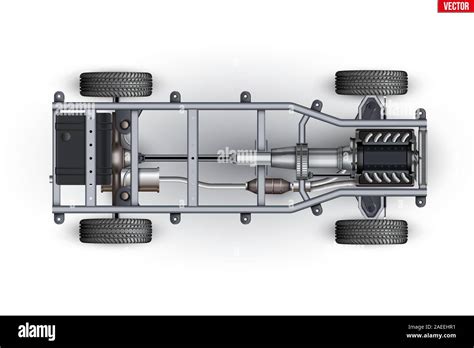 Ladder frame chassis Stock Vector Images - Alamy
