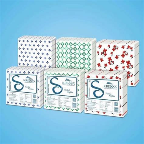 Virgin Pulp Kressa Printed Paper Napkins Ply At Rs Pack In Bawal