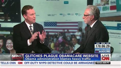 Cnn S Wolf Blitzer Obama Should Delay Obamacare Due To Glitches Youtube