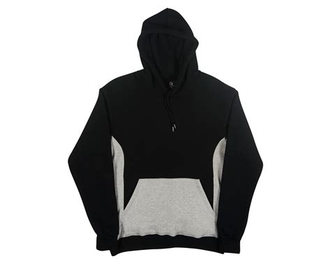 Mens Two Tone Hoodie 236 Australian Made Hoodie Qualitops