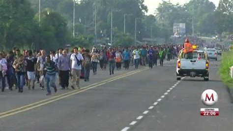 Caravana Migrante Llega Tapachula Chiapas Grupo Milenio