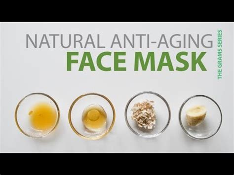 NATURAL ANTI AGING FACE MASK YouTube