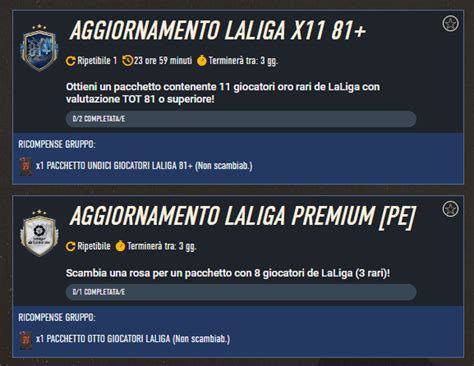 Fifa Tots Sfida Creazione Rosa Aggiornamento X Laliga