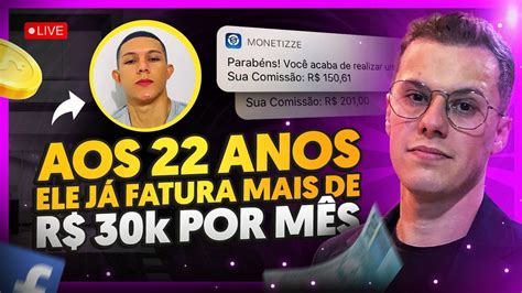 COMO FICAR RICO ELE FATURA 30 MIL POR MÊS 22 ANOS NO MARKETING