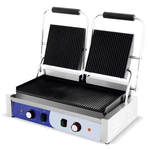 Plancha Grill Electrico Doble Industrial Profesional Hosteler A Mbh