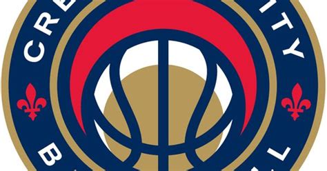 New Orleans Pelicans Alternate Logo 2014 A Red Blue And Gold