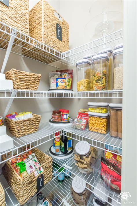 Nine Ideas to Organize a Small Pantry with Wire Shelving | Kelley Nan