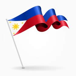 Philippine Flag Waving Drawing