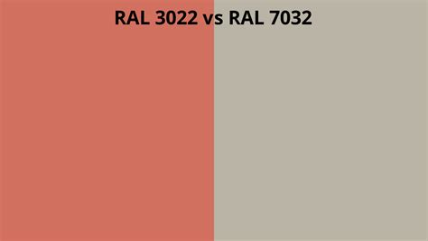 Ral 3022 Vs 7032 Ral Colour Chart Uk