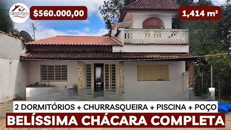 VENDIDA CHÁCARA 1 414 M² R 560 MIL EM BIRITIBA MIRIM SP YouTube